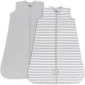 Breathable Cotton Baby Sleep Sack for 12-18 Months - Grey
