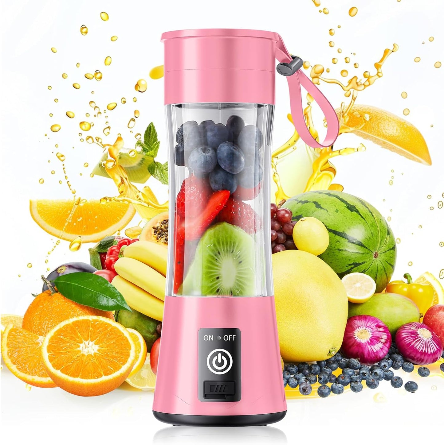 Cordless Rechargeable Portable Blender - Blend Anywhere!