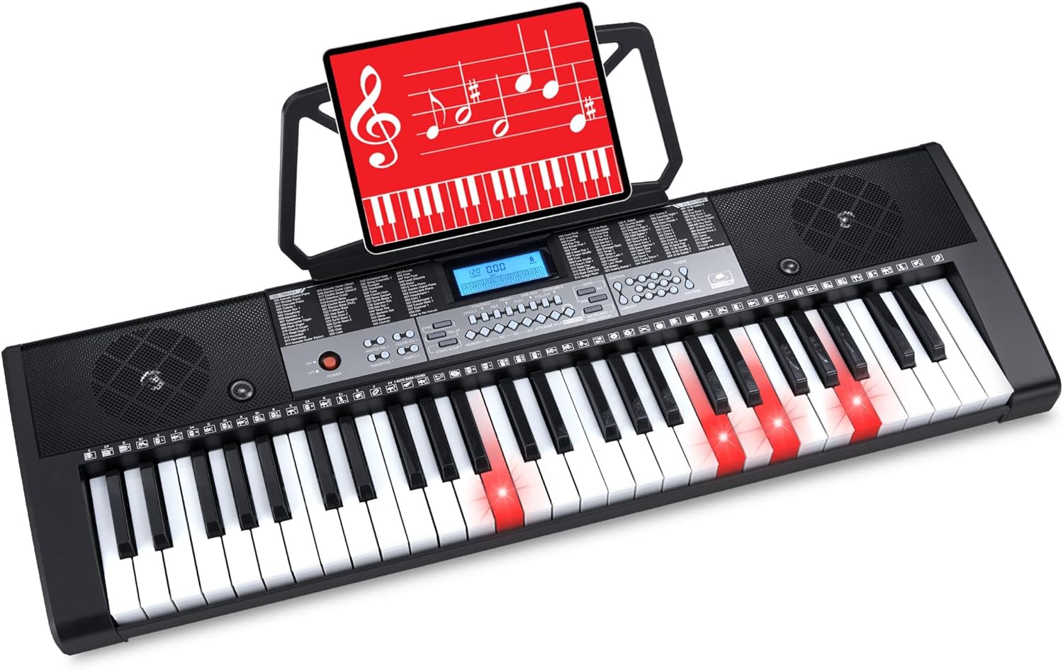 54-Key Electric Keyboard Piano Set: Perfect for Beginners! 