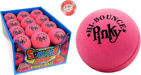 Pinky Ball Playtime Fun Pack - 24 Rubber Bouncy Balls