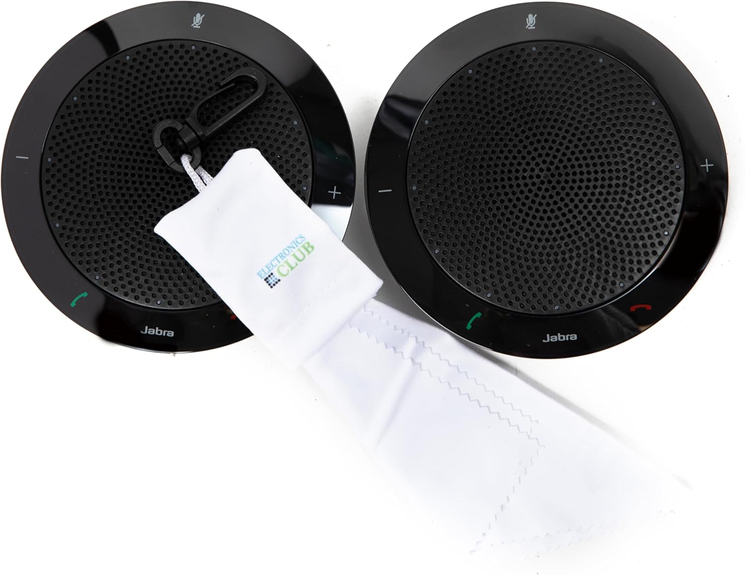 Portable Conference Speaker Duo for Meetings