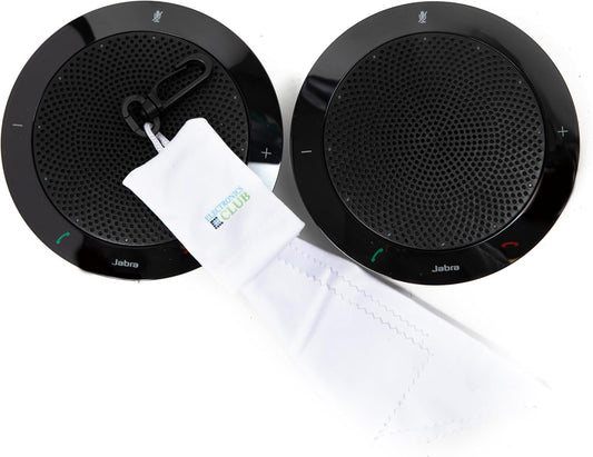 Portable Conference Speaker Duo for Meetings