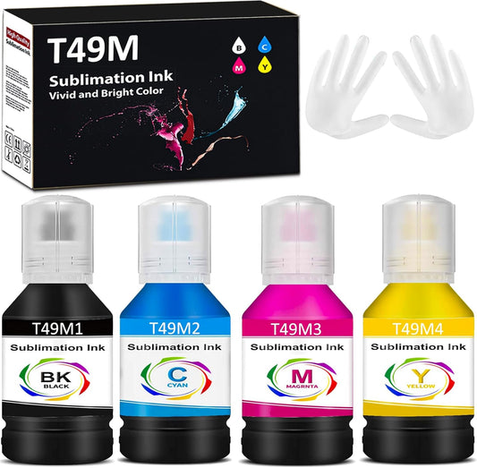 Vivid Sublimation Ink for Epson F170 F570 - 4x140ml APRONE