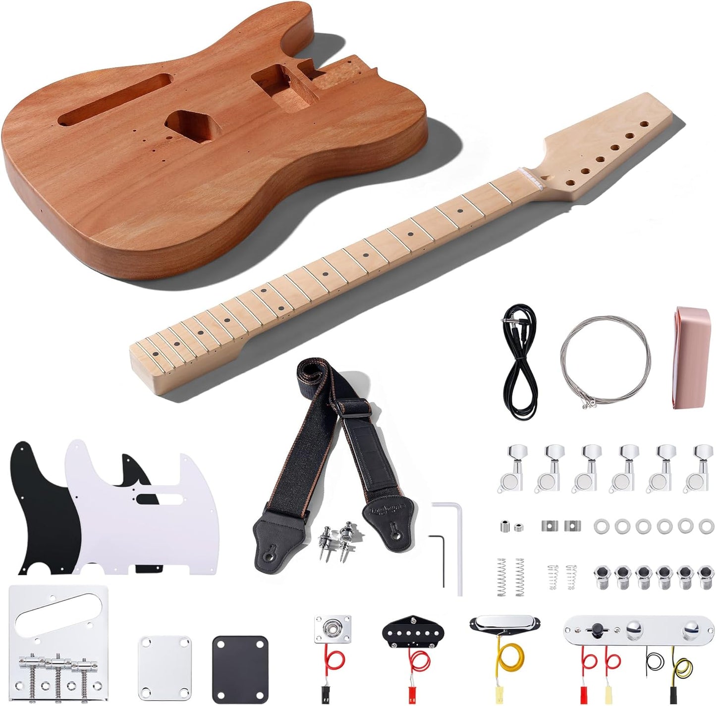 DIY TL Lefthand Electric Guitar Kit - All Components Included!