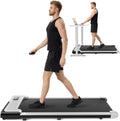 Under Desk Treadmill with Incline - Mini Walking Pad for Home Office