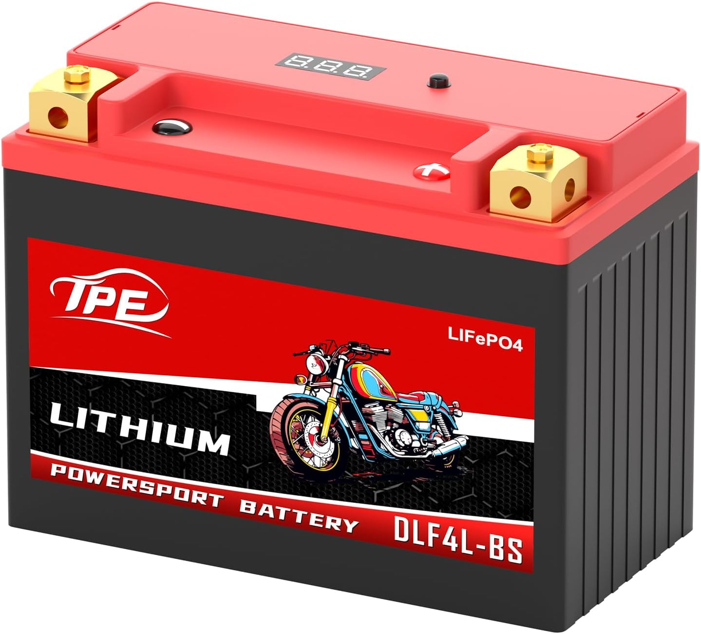TPE Lithium DLF4L-BS Motorcycle Battery for Powersport Vehicles