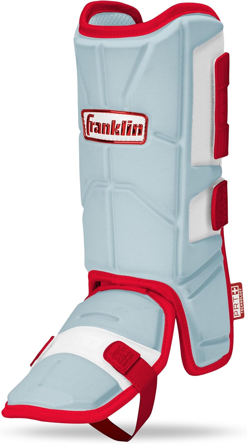 Franklin Sports Baseball Softball Leg Guard for Batting Safety