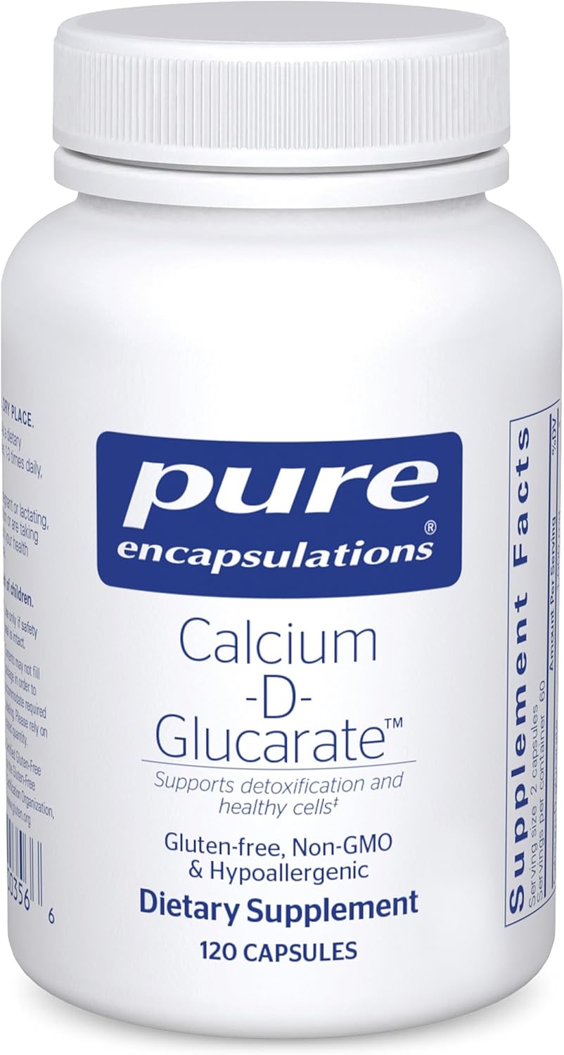 Calcium-D-Glucarate Supplement for Cellular Health Support