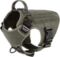 ICEFANG Tactical Dog Harness Medium - Durable MOLLE Vest for Training