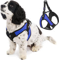 Gooby Escape Free Easy Fit Harness - Blue Small - No Pull Step-In