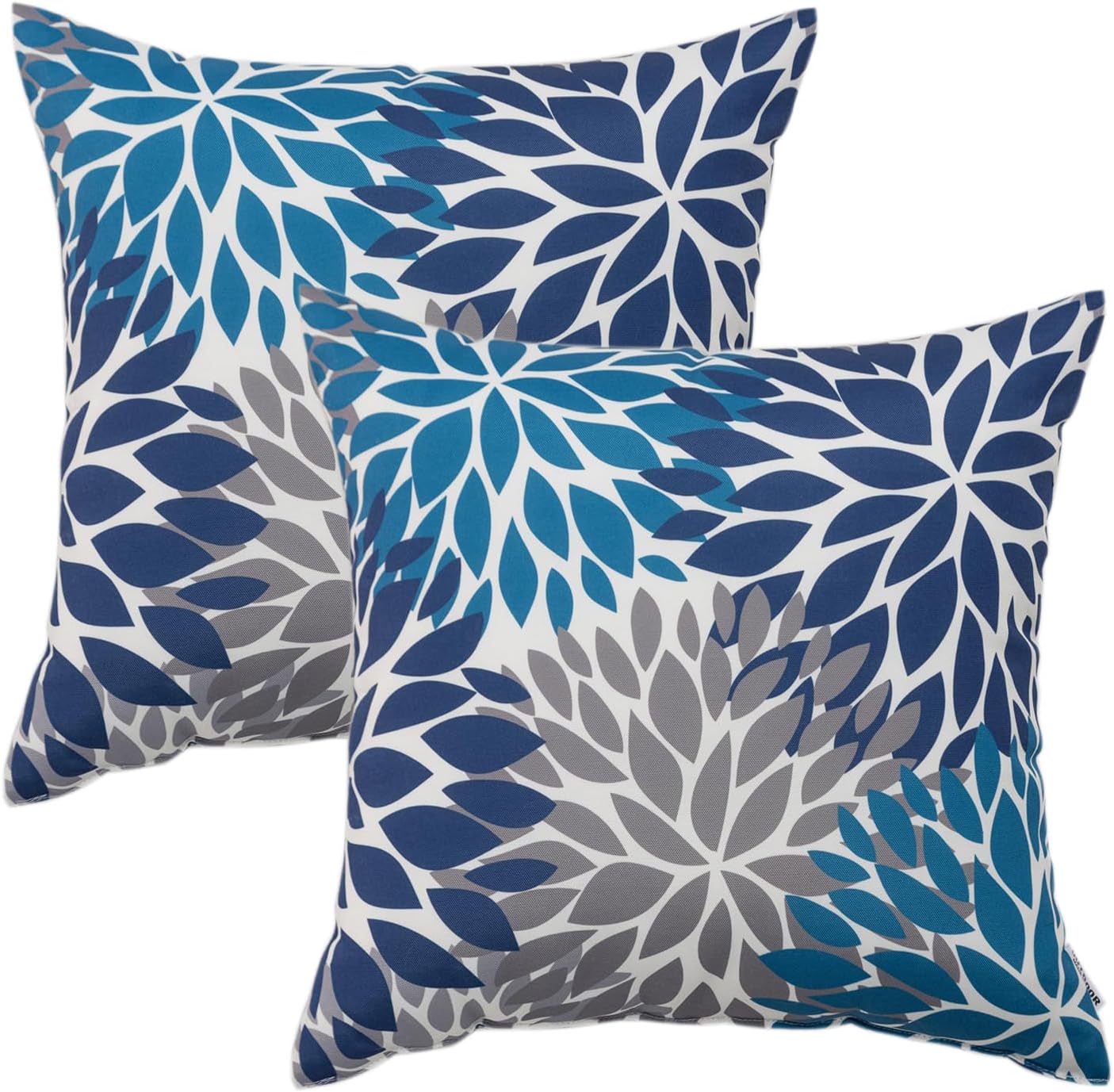 Outdoor Pillows Pack of 2 Waterproof Decorative Throw Pillows