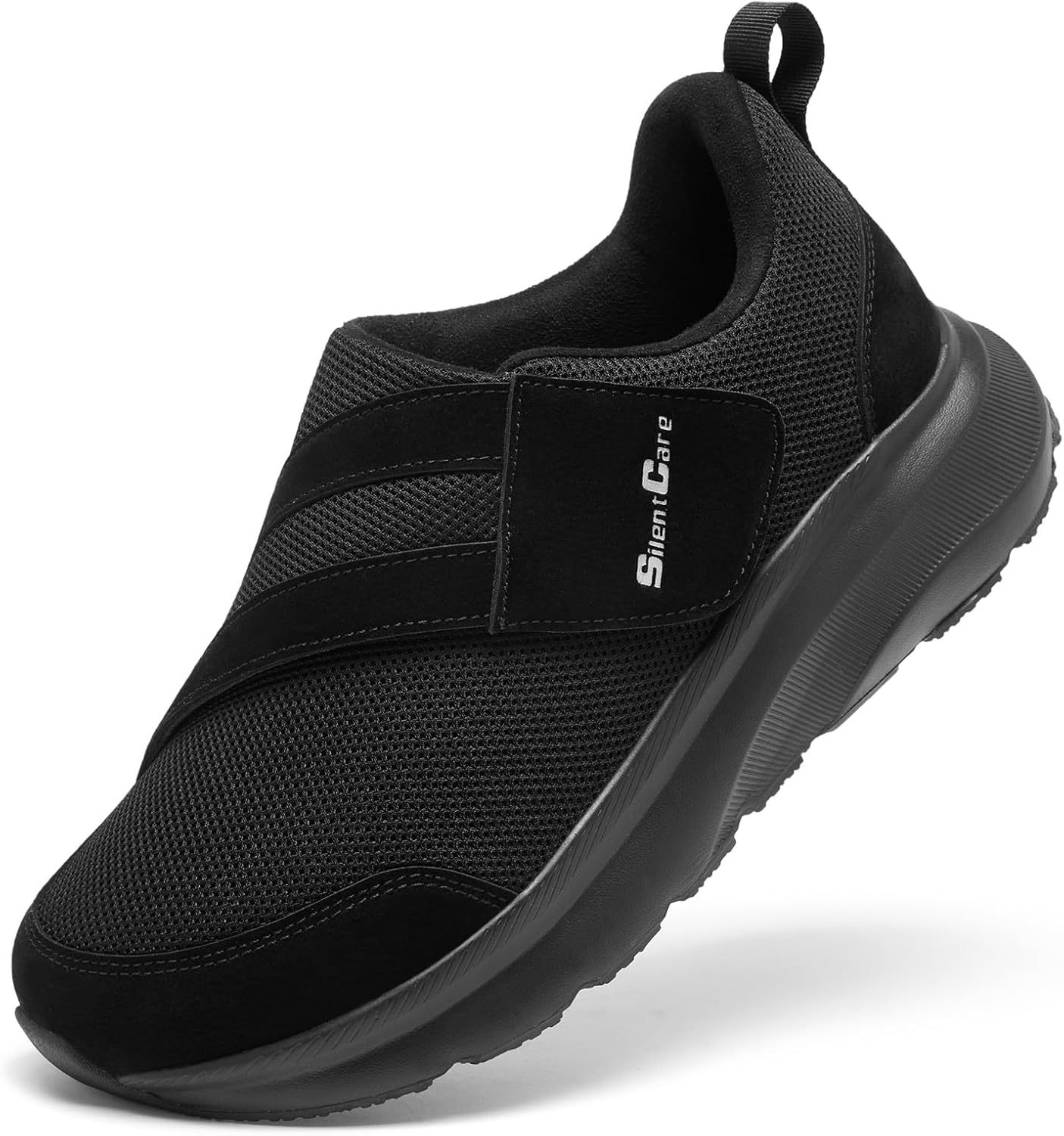 SILENTCARE Diabetic Shoes for Men with Wide Toe Box Design