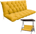 Porch Swing Cushion with Backrest 60x40 in - Thick 5 in Comfort