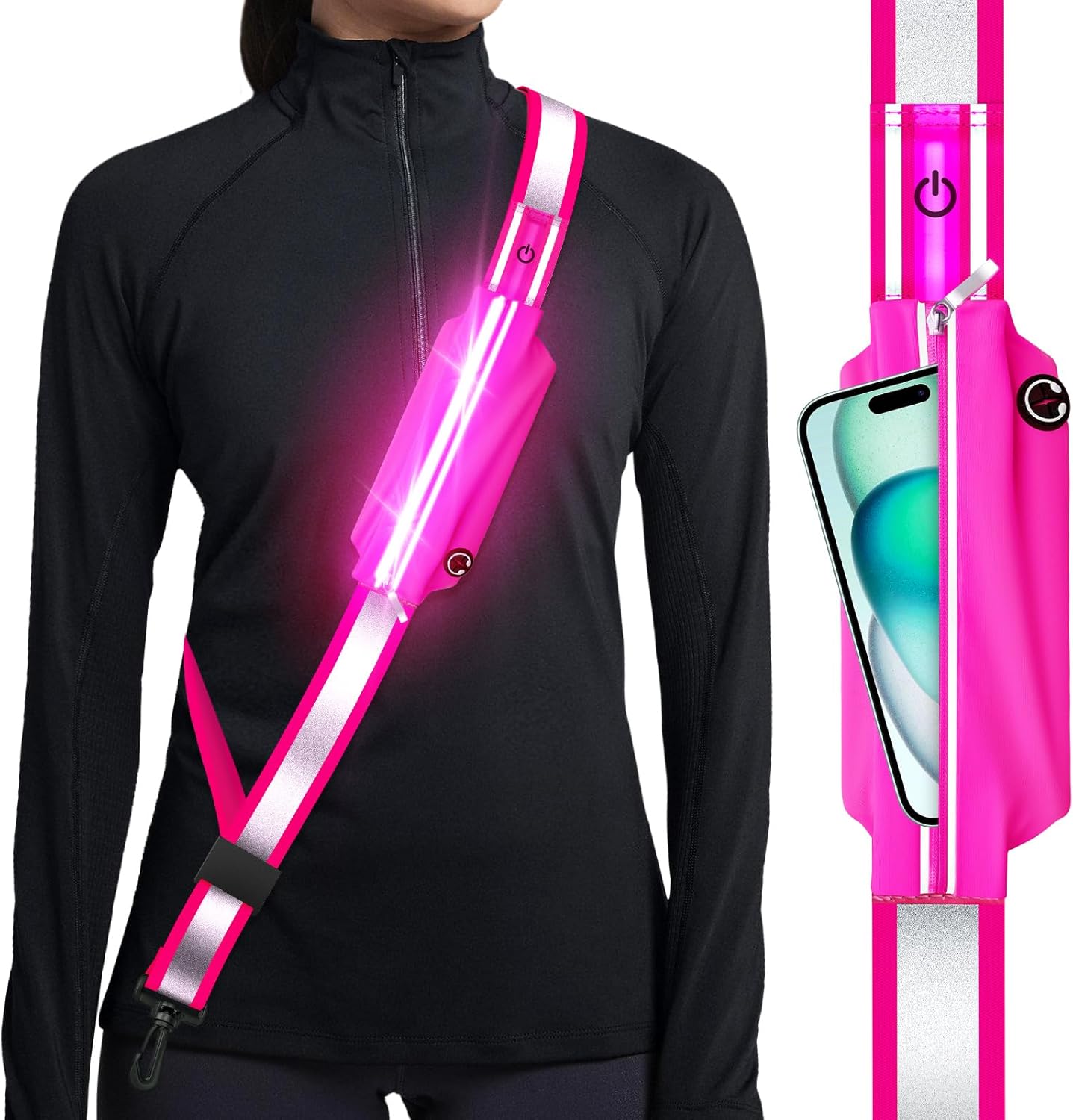 Ultimate Night Safety Gear: LED Reflective Belt