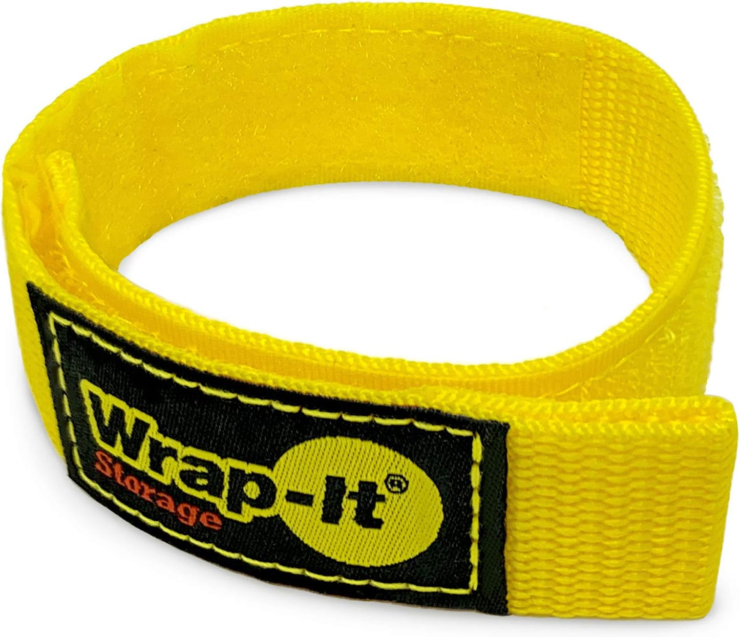 12 Pack Quick-Straps: Yellow RV & Boat Cord Organizer