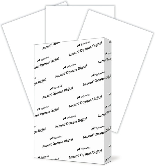 Premium 11 x 17 Accent Opaque White Cardstock Paper for Printing
