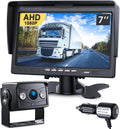 Upgrade Backup Camera Monitor Kit 7in HD 1080P - Clear Night Vision