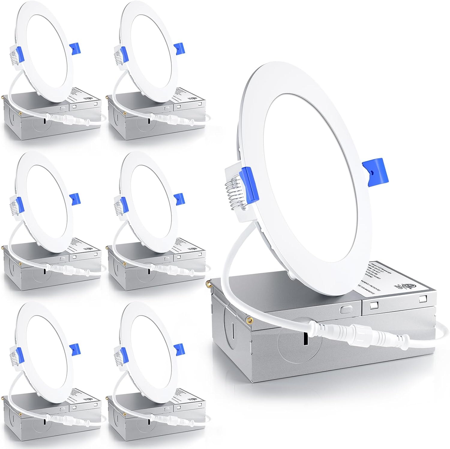 Ensenior 4 Inch LED Recessed Light - Dimmable & High Brightness