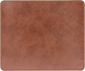 Non-Slip Rubber Base Leather Mousepad 9.45 x 7.87 in - Smooth