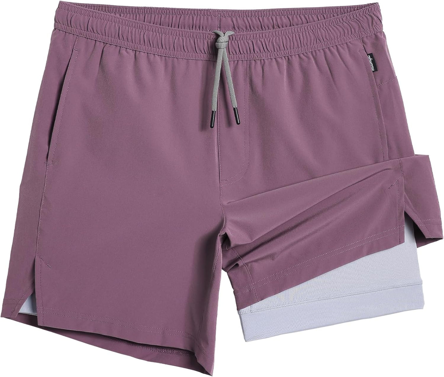 maamgic 2 in 1 Gym Shorts for Men with Quick Dry Design