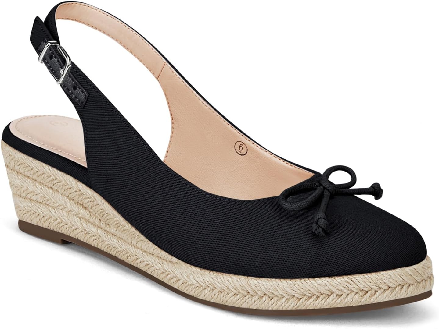 Womens Closed Toe Espadrilles Wedges Shoes for Summer Style