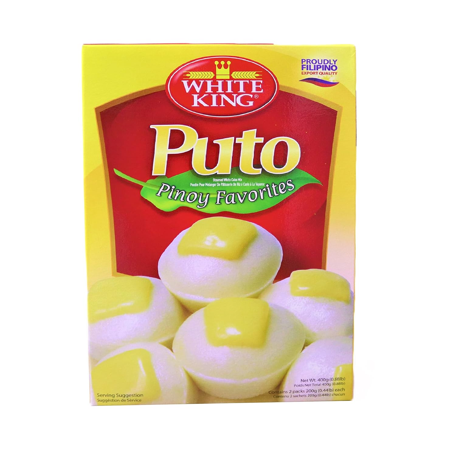 White King Classic Puto Mix - Authentic Steamed Delight
