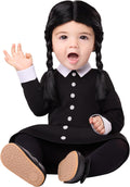 Wednesday Addams Baby Costume - Officially Licensed Infant Outfit