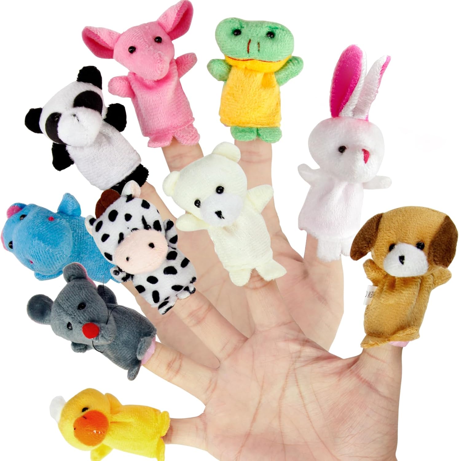 Soft Plush Finger Puppets for Kids - Autism-Friendly Fun!