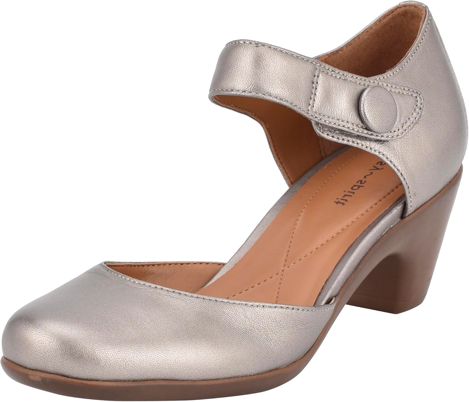 Easy Spirit Womens Clarice Slip-On Shoes with Cushioned Insole