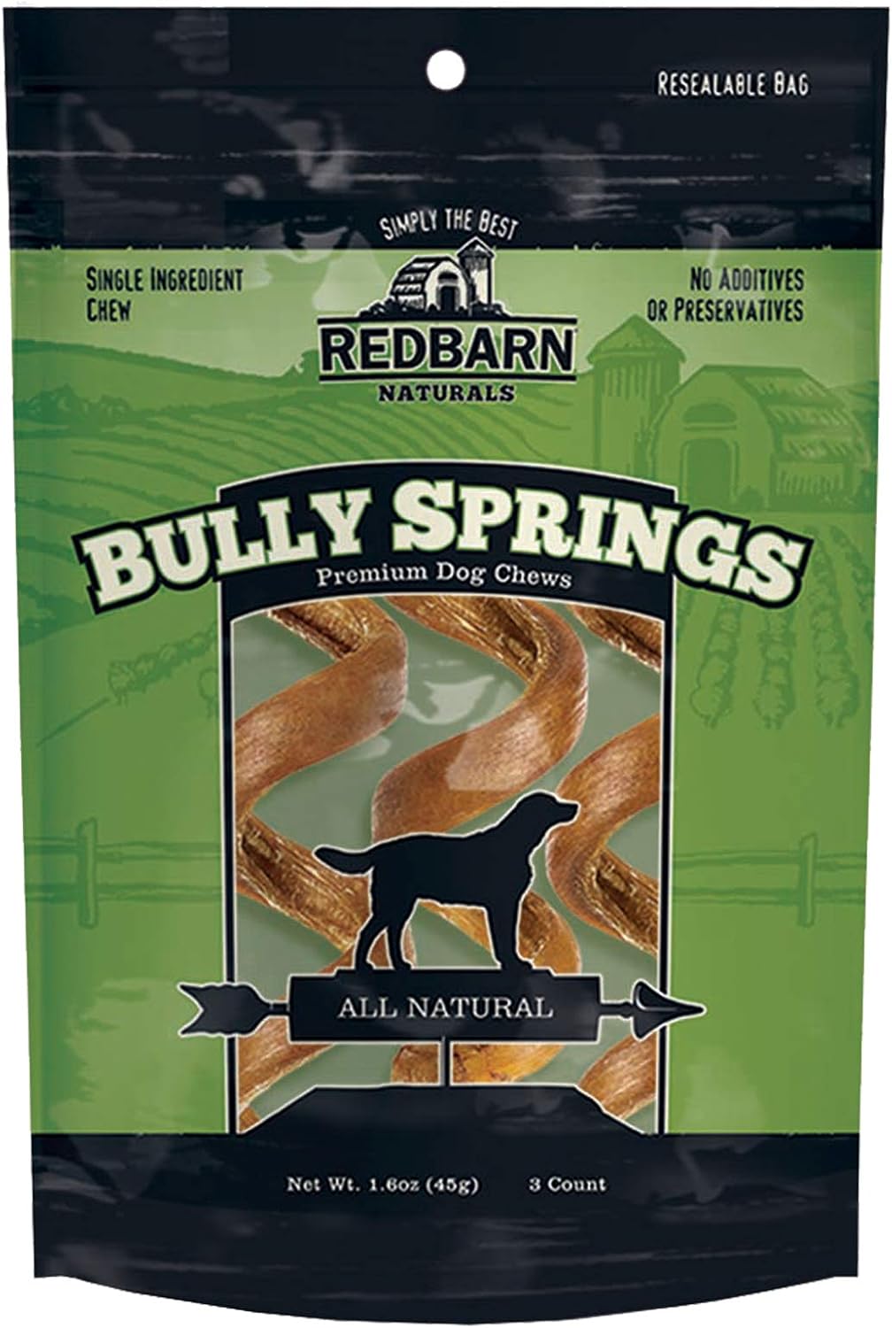 Bully Springs for Dogs - Natural Chews for Dental Health
