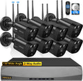 2-Way Audio PIR Dual Antennas Outdoor Wireless Security Camera System