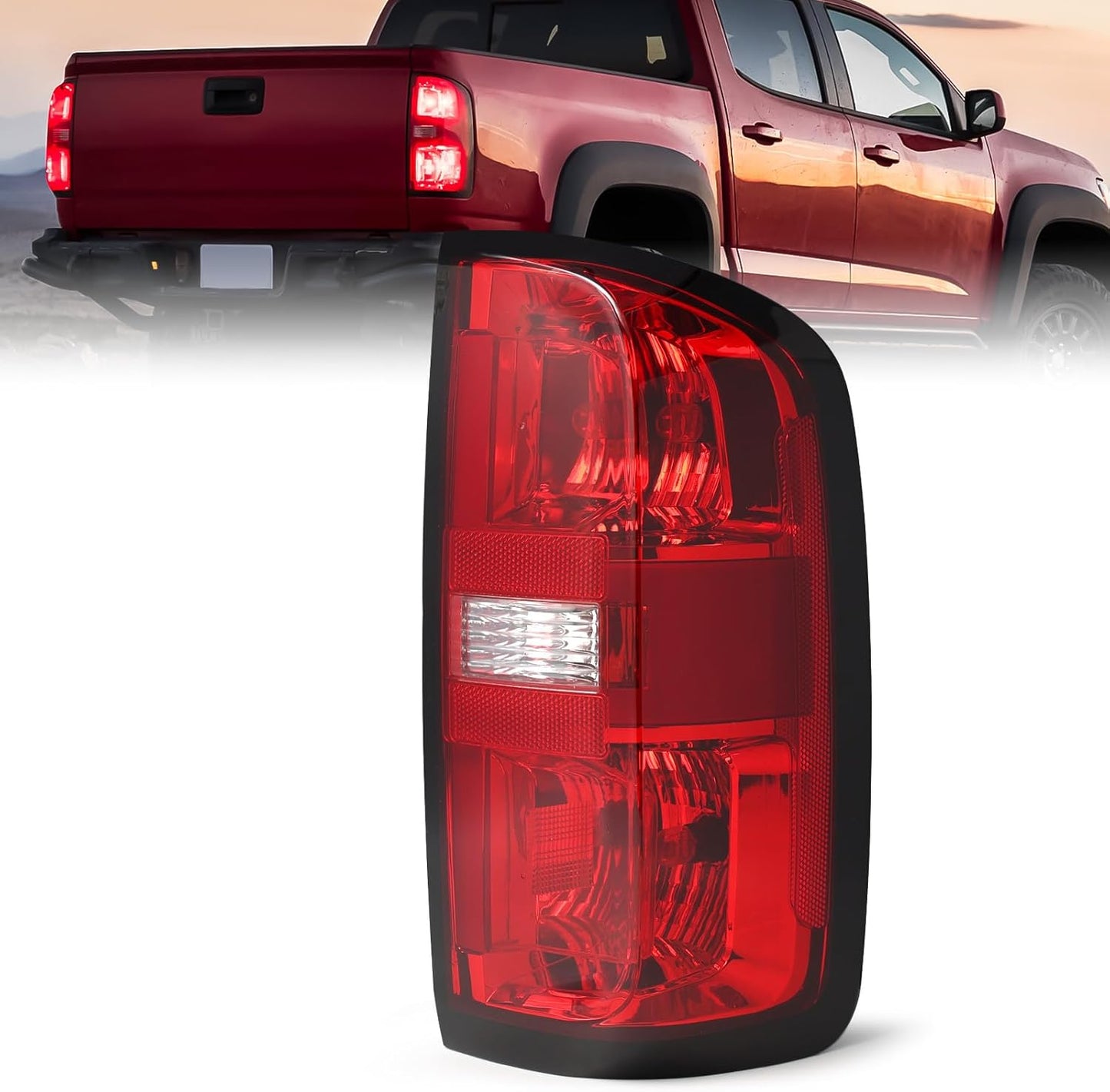 JFN Tail Lights Assembly for 2015-2022 Chevy Colorado Right