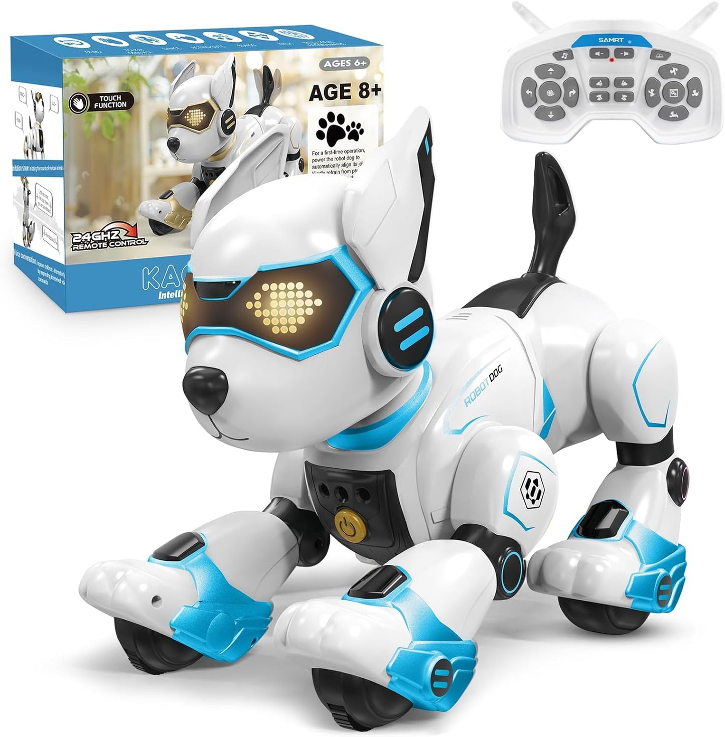 Voice Controlled Singing Robot Dog