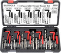 Helicoil Thread Repair Kit SAE 131-Piece - Durable Thread Fixes