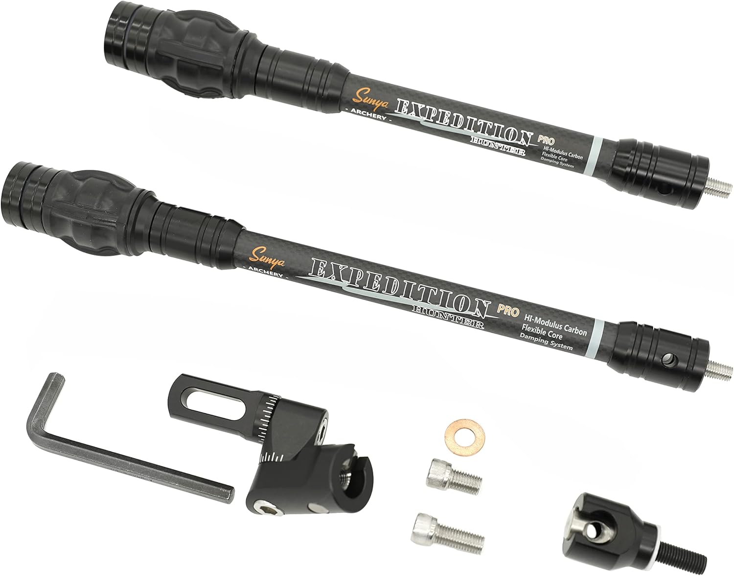 SUNYA Archery Bow Stabilizer for Compound Bow - Flexible Core