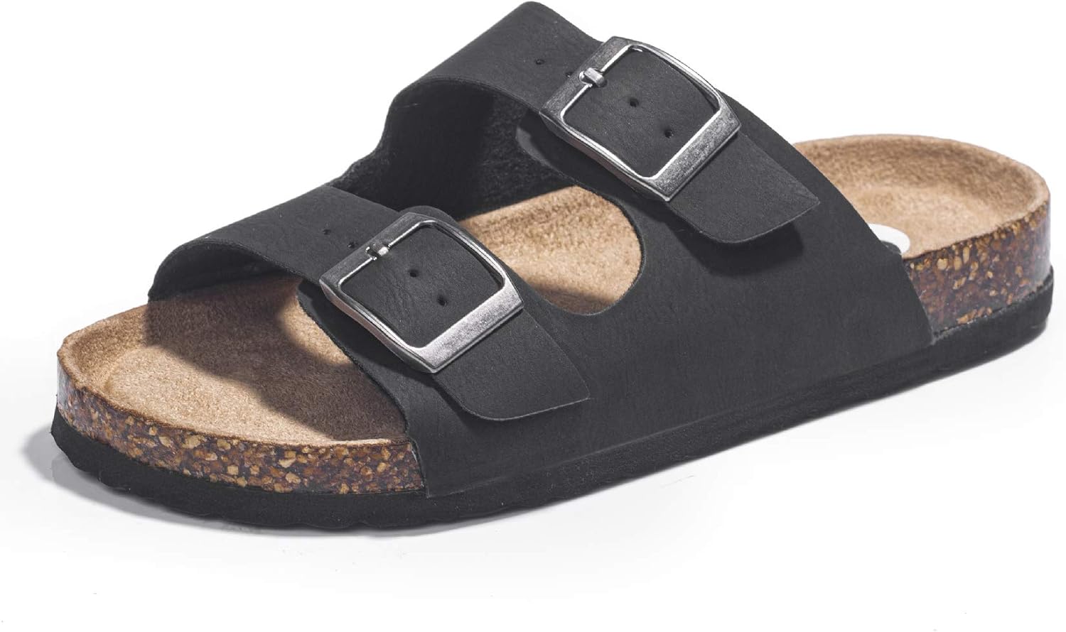 Glitter Slide Sandals for Kids - Comfortable Cork Slippers