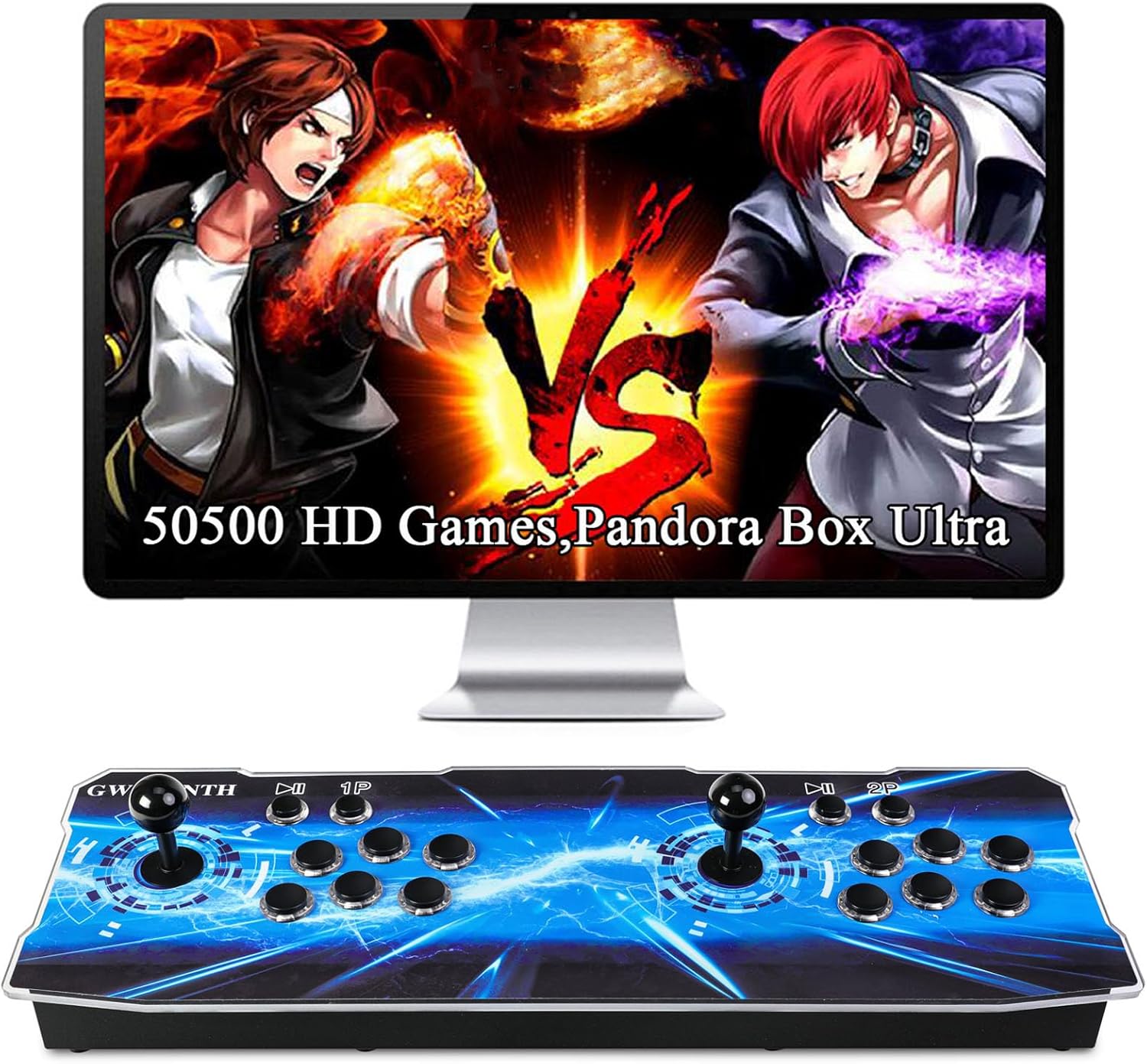 Pandora Box Ultra Arcade Console: 50500 Games, 1280x720 HD Display