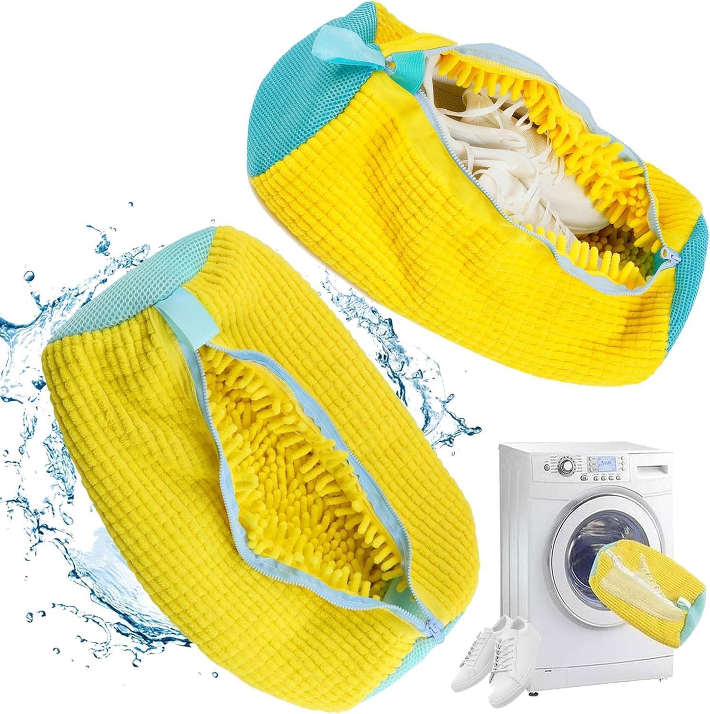 Ultimate Sneaker Cleaner Bag x2 - Hassle-Free Shoe Washing!