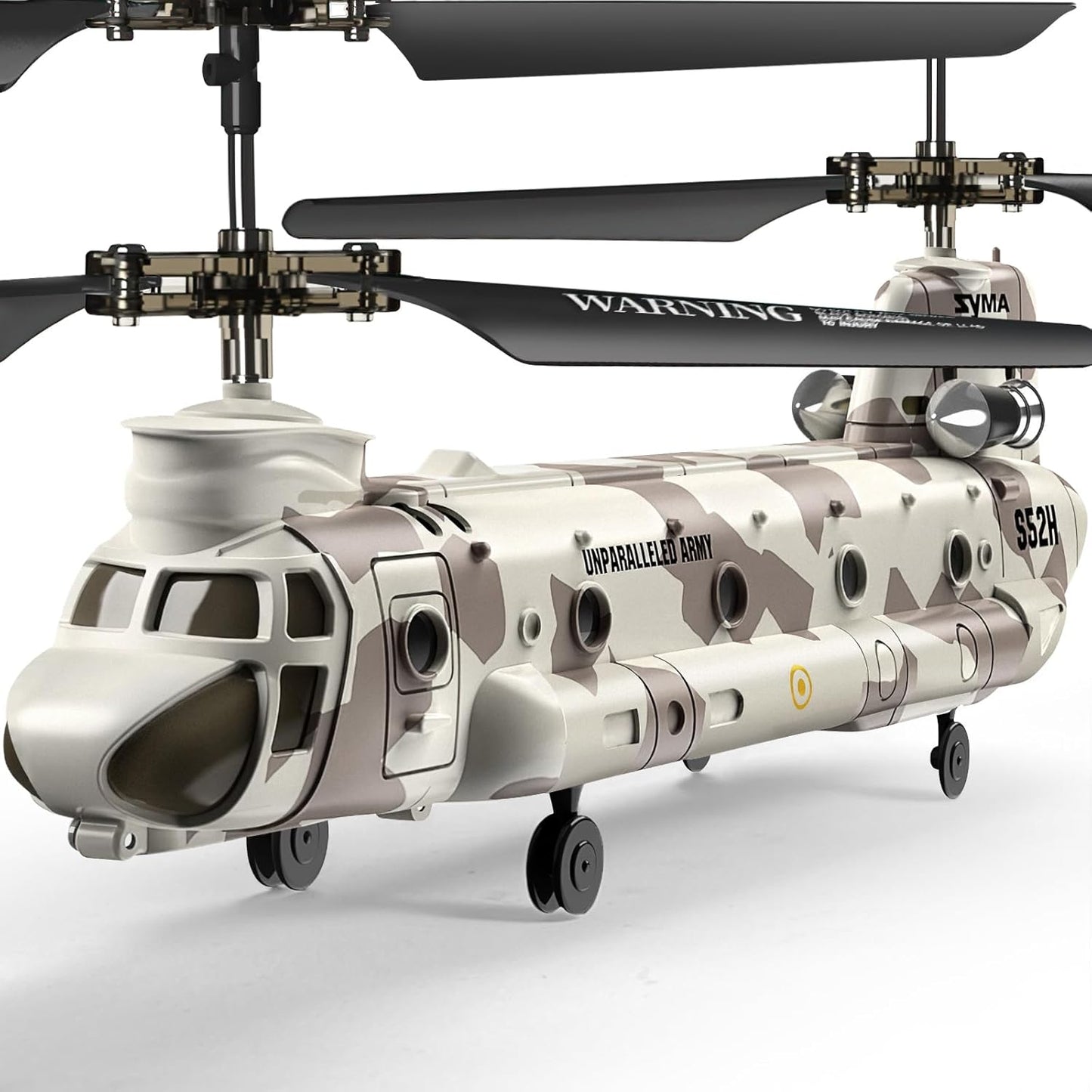 SYMA S52H Military Transport RC Helicopter for Kids and Fans