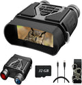 Night Vision Goggles for Men - 8X Zoom Rechargeable Binoculars
