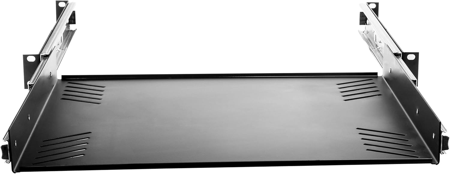 RS1U-SLIDER Universal Flat Sliding Shelf for 19in Racks