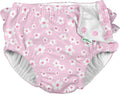 i Play Girls Reusable Absorbent Baby Swim Diapers Small Blossoms 3T