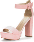 DREAM PAIRS Women's Platform Heel Sandals - Elegant Height & Comfort