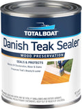 TotalBoat Danish Teak Sealer - Marine Grade Wood Sealer Oil for Teak