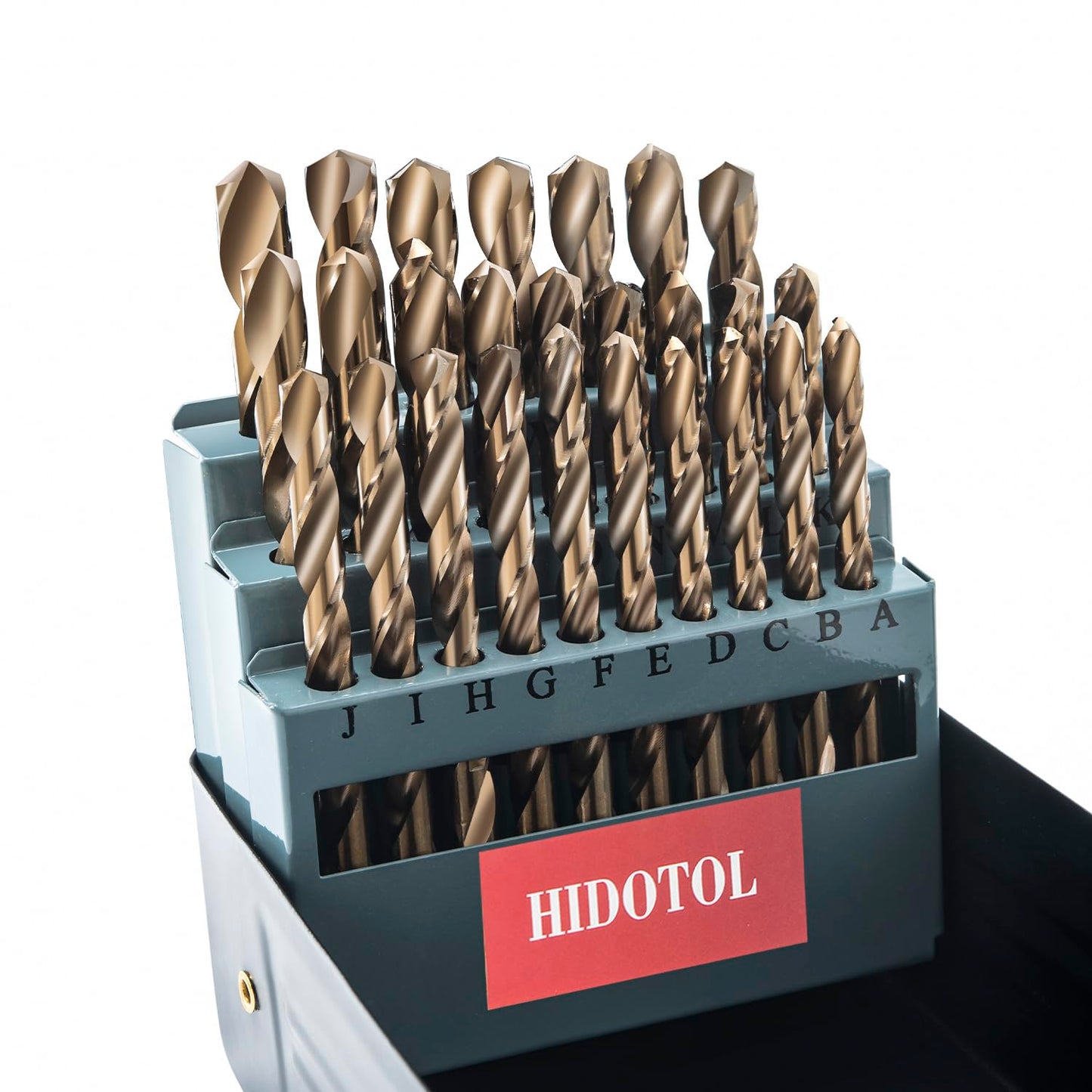 26PCS Cobalt Letter Drill Bit Set for Metal, Wood, and Plastic