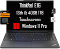 Lenovo ThinkPad E16 Business Laptop (16in Touch) - Portable