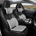 GEEYONTEK Car Seat Cushion with Neck Pillow & Lumbar Support