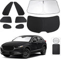 TINGLU Window Shades for Mazda CX-30 2019-2025 - Full Side & Rear Sun