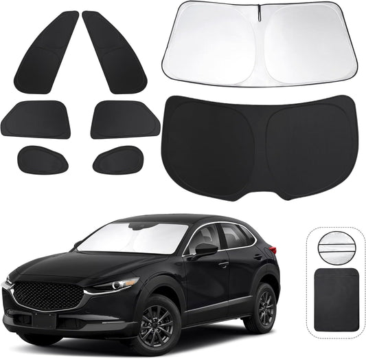 Custom Fit 8PCS Window Shades for Mazda CX-30 2019-2025