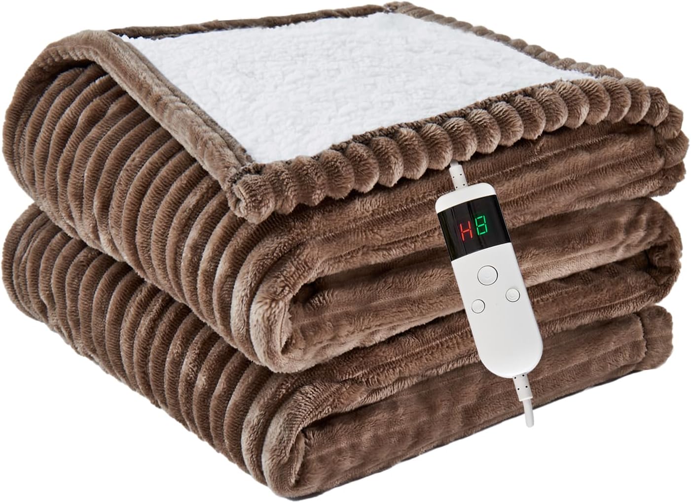 Heated Blanket Electric Throw for Cozy Warmth and Comfort